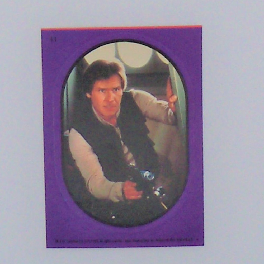 8 Topps 1983 Star Wars Return of The Jedi Stickers - Picture 6 of 12